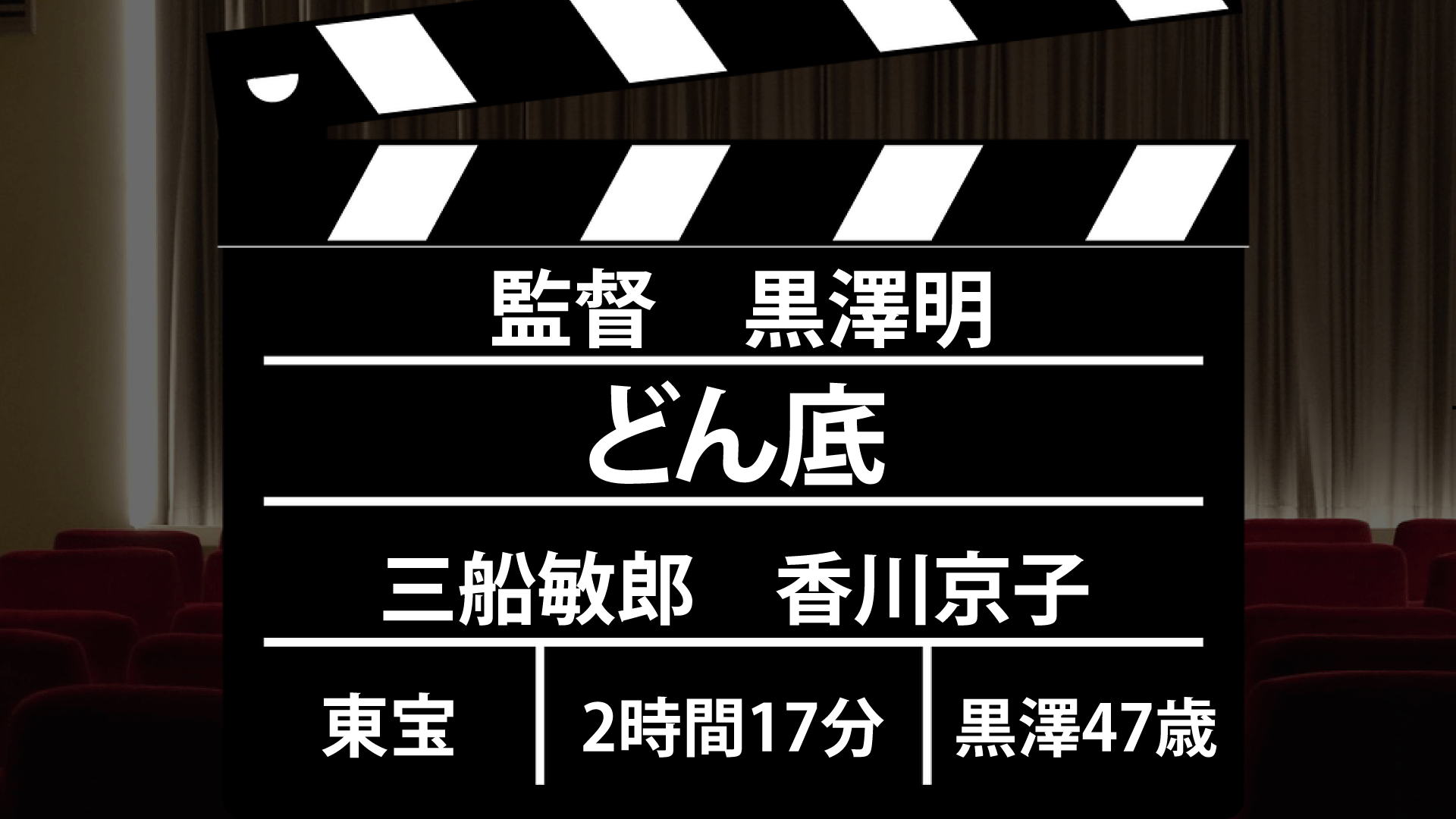 黒澤明 羅生門 手柄は三船敏郎ではなく カメラマン宮川一夫