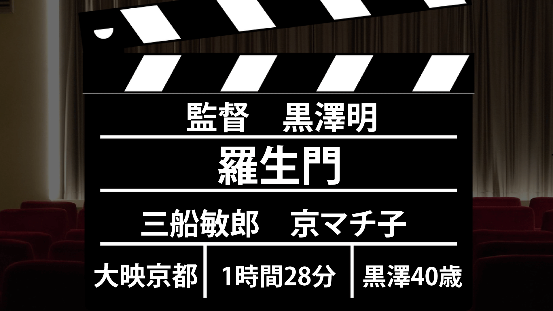 黒澤明 羅生門 手柄は三船敏郎ではなく カメラマン宮川一夫