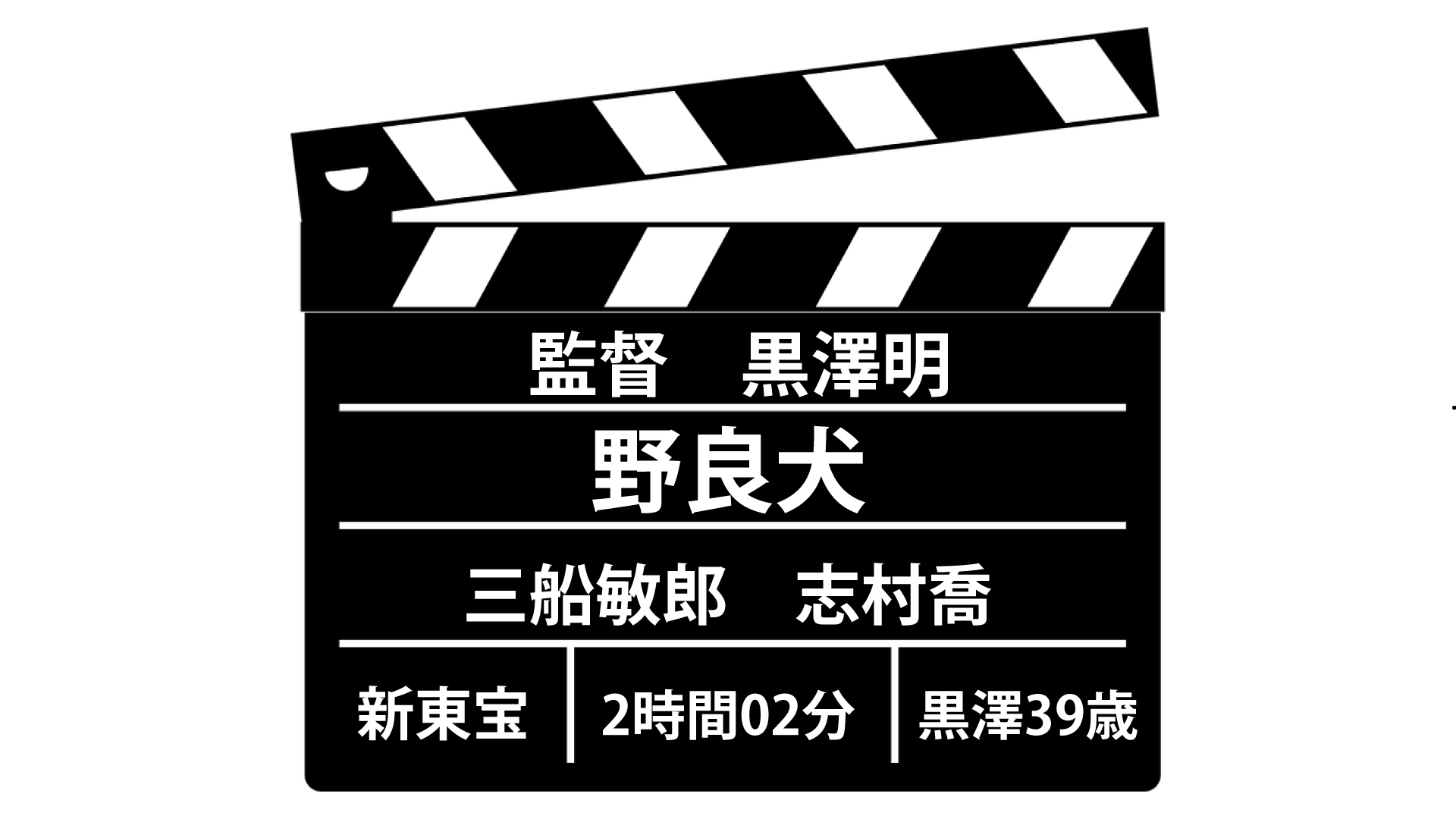 刑事映画の傑作 野良犬 黒澤明 三船敏郎コンビ最初の傑作